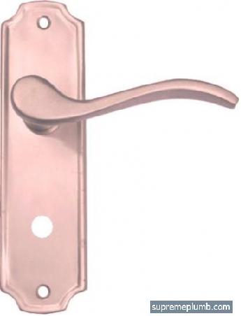 Barcelona Lever Bathroom Satin Nickel